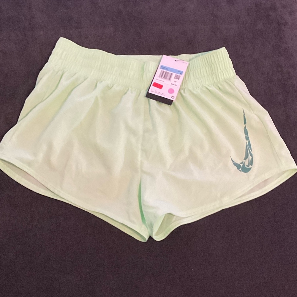 Nike Women's Mint Green Athletic Shorts